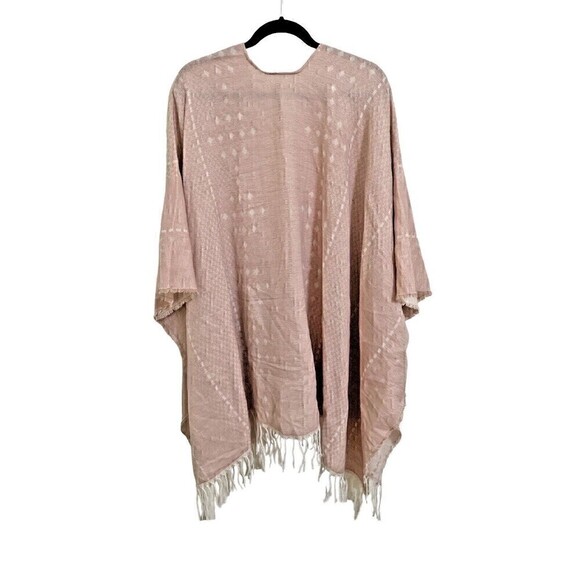 NEW Gentle Fawn Cardigan Size Plus Womens Hermosa Coverup Fringed Kimono Shawl - Picture 2 of 5